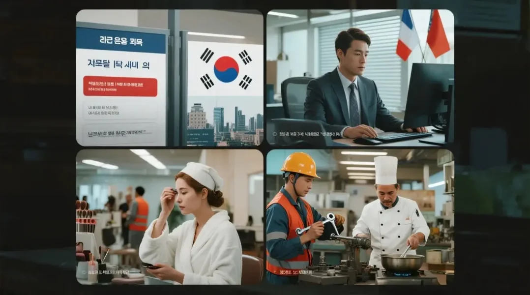 Sang Hàn Quốc Làm Nghề Gì?