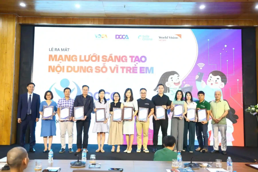 ANT EDU - thành viên chính thức của mạng lưới Sáng tạo Nội dung số vì trẻ em