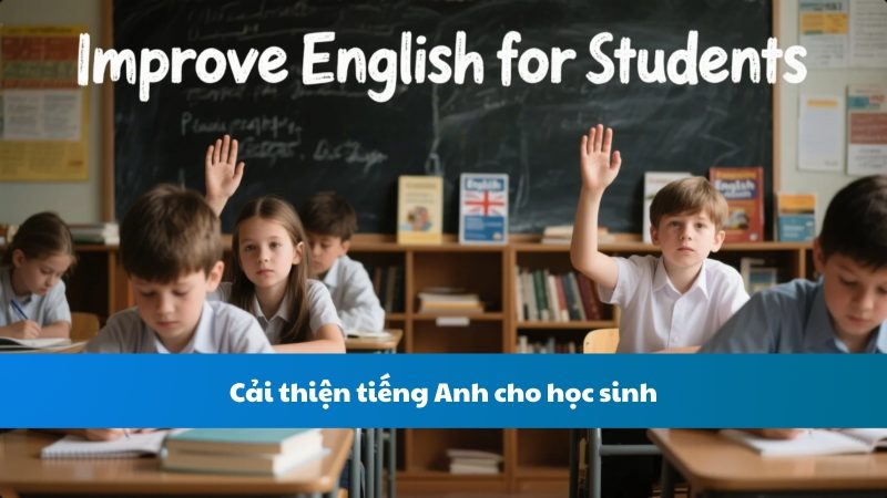 Cải thiện tiếng Anh cho học sinh