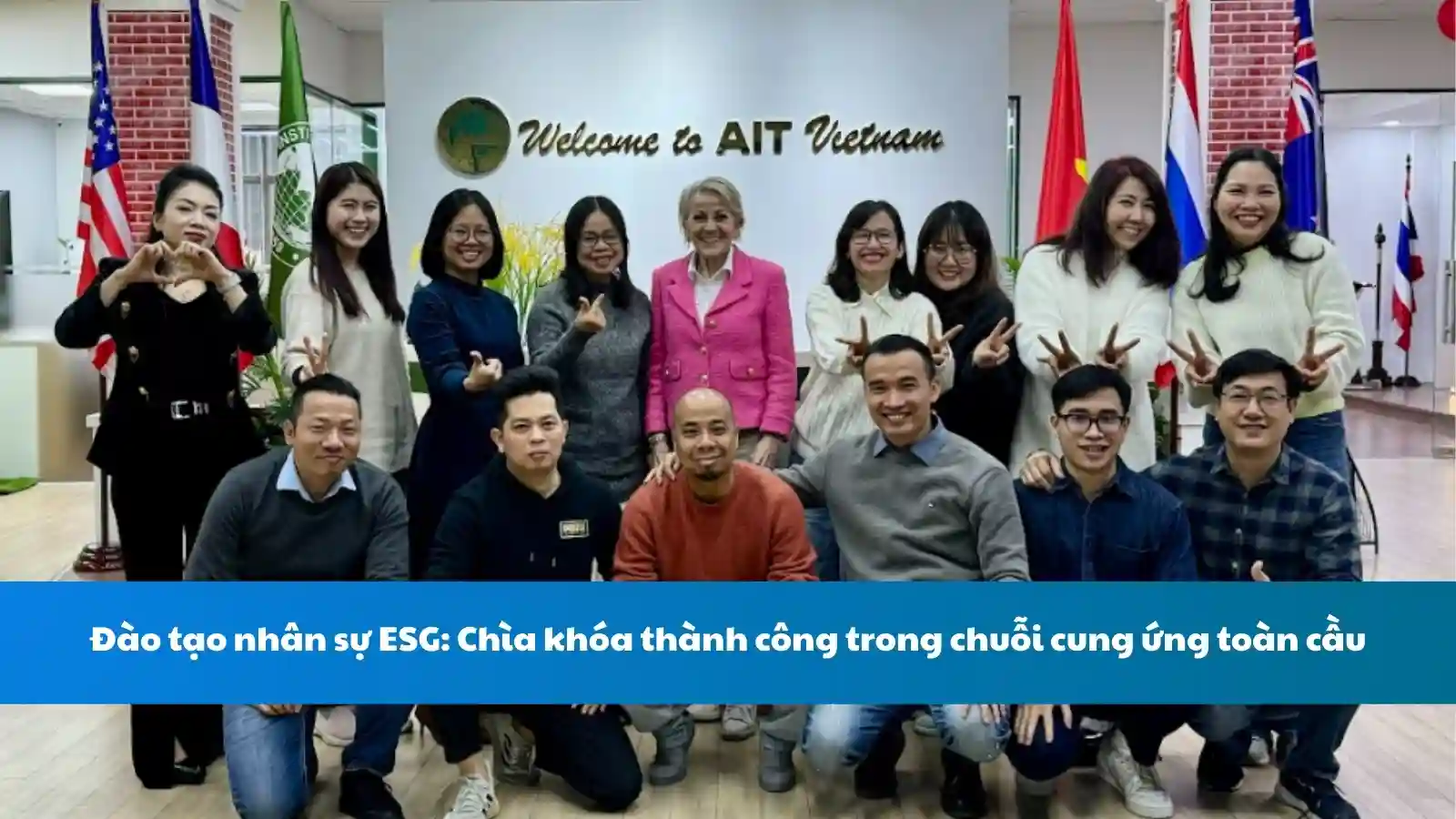 Đào tạo nhân sự ESG: Chìa khóa thành công trong chuỗi cung ứng toàn cầu