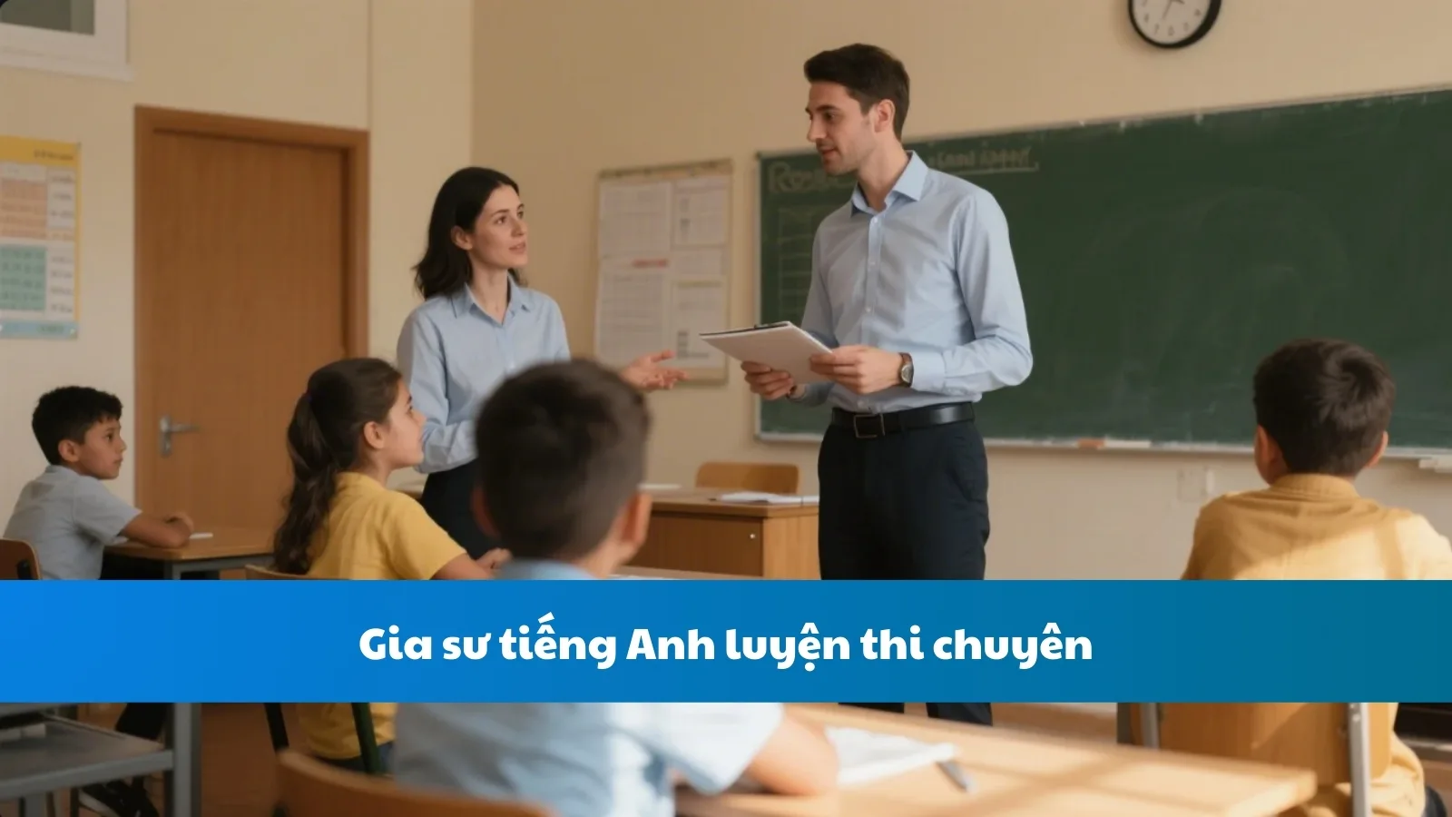 Gia sư tiếng Anh luyện thi chuyên