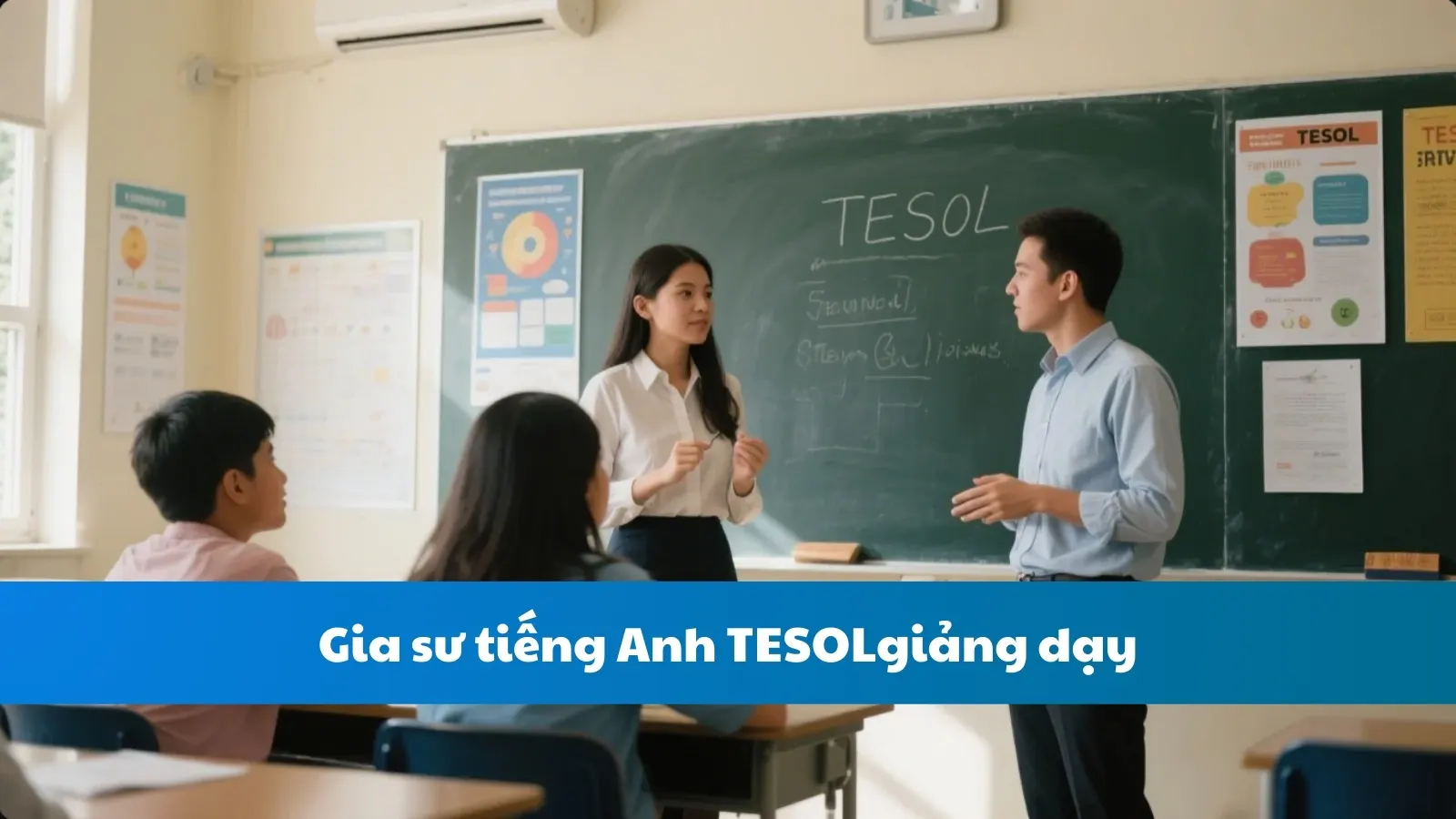 Gia sư tiếng Anh TESOL: Chìa khóa nâng cao chất lượng giảng dạy