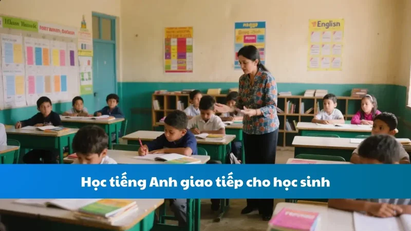 Học tiếng Anh giao tiếp cho học sinh