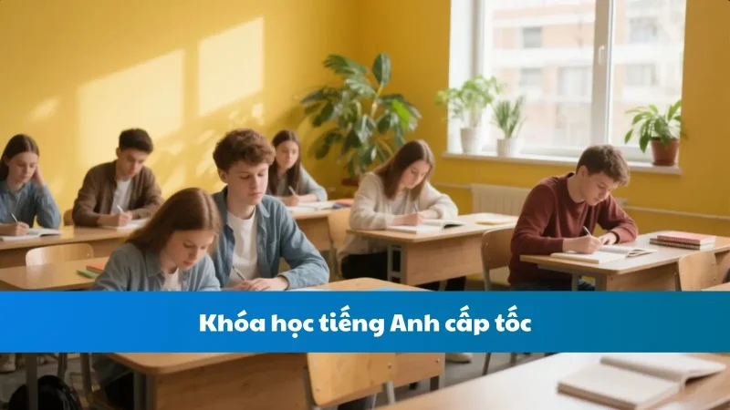Khóa học tiếng Anh cấp tốc