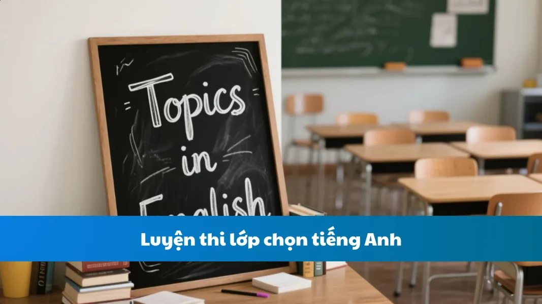 Luyện thi lớp chọn tiếng Anh