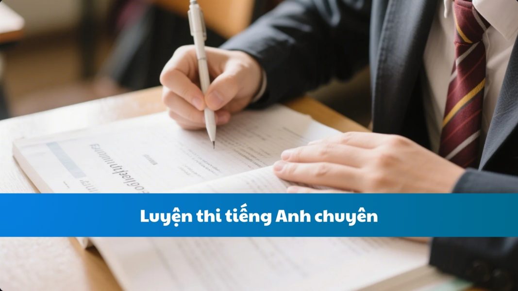 Luyện thi tiếng Anh chuyên