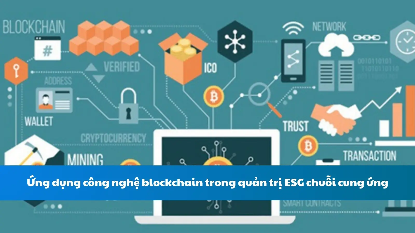Ứng dụng công nghệ blockchain trong quản trị ESG chuỗi cung ứng