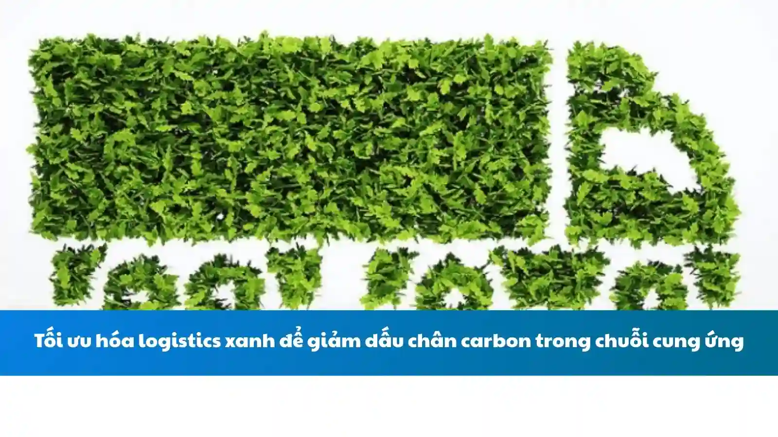 Tối ưu hóa logistics xanh để giảm dấu chân carbon trong chuỗi cung ứng
