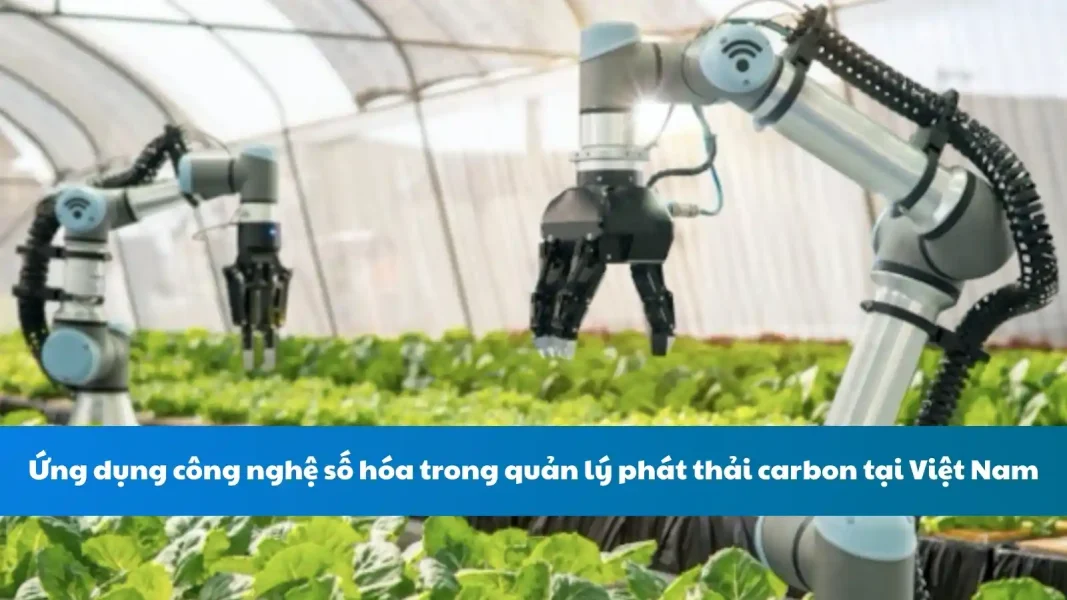 Ứng dụng công nghệ số hóa trong quản lý phát thải carbon tại Việt Nam