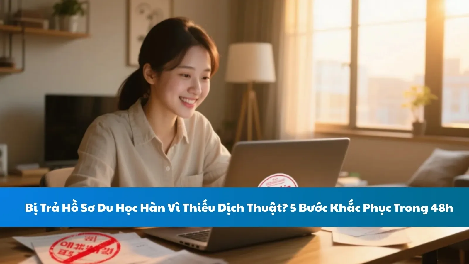 Bị Trả Hồ Sơ Du Học Hàn Vì Thiếu Dịch Thuật? 5 Bước Khắc Phục Trong 48h