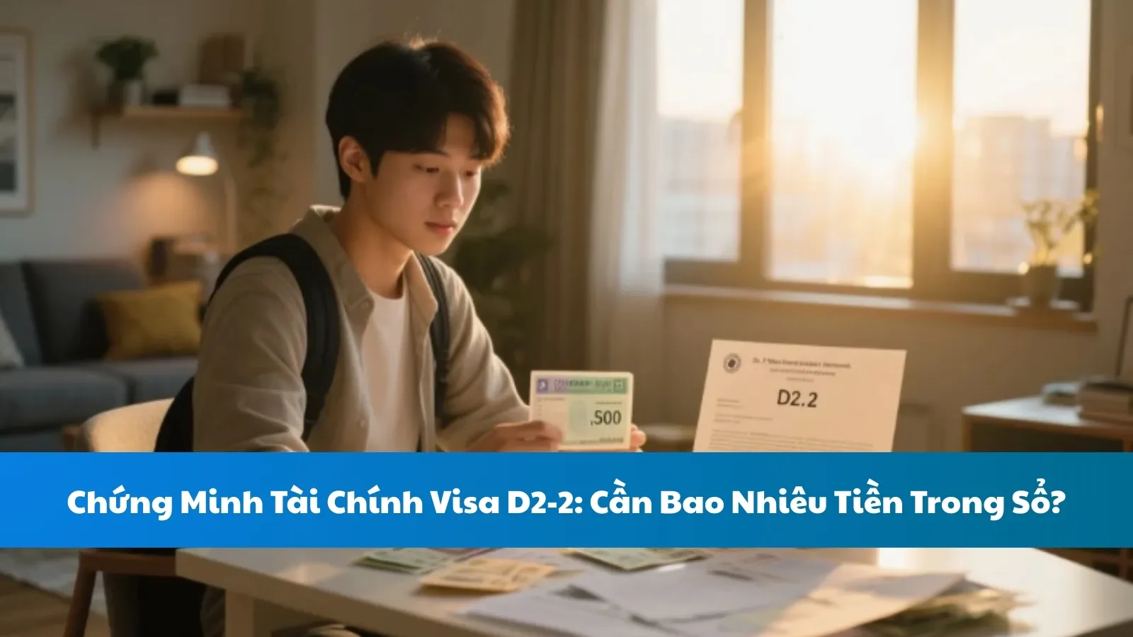 Chứng Minh Tài Chính Visa D2-2: Cần Bao Nhiêu Tiền Trong Sổ?