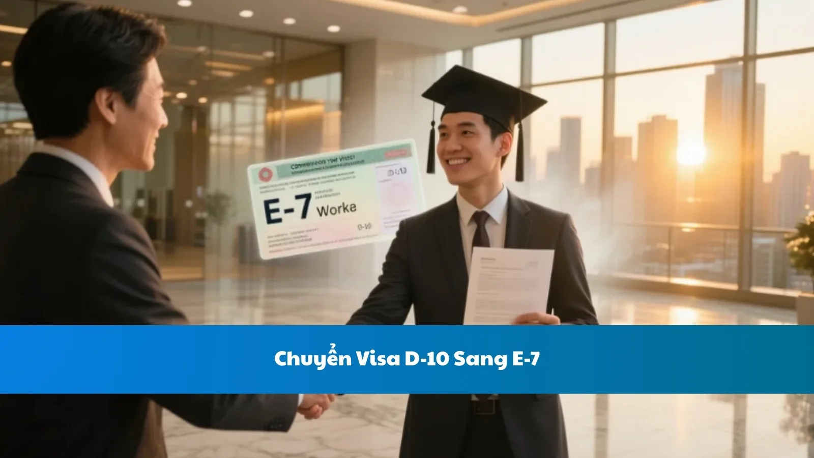 Chuyển Visa D-10 Sang E-7 Sau Tốt Nghiệp Du Học Hàn Quốc