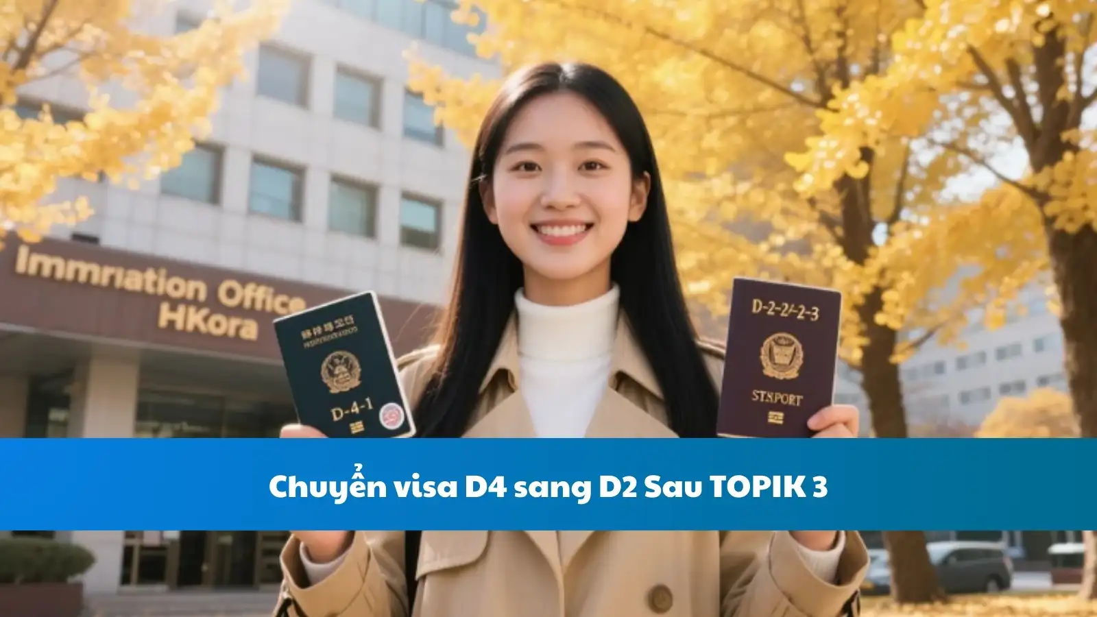 Chuyển visa D4 sang D2 Sau TOPIK 3
