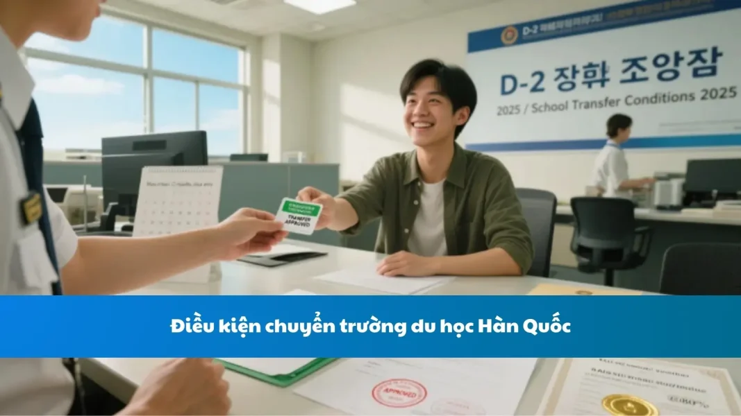 Điều kiện chuyển trường du học Hàn Quốc