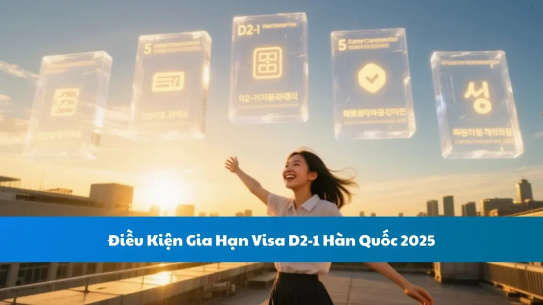 Điều Kiện Gia Hạn Visa D2-1 Hàn Quốc 2025