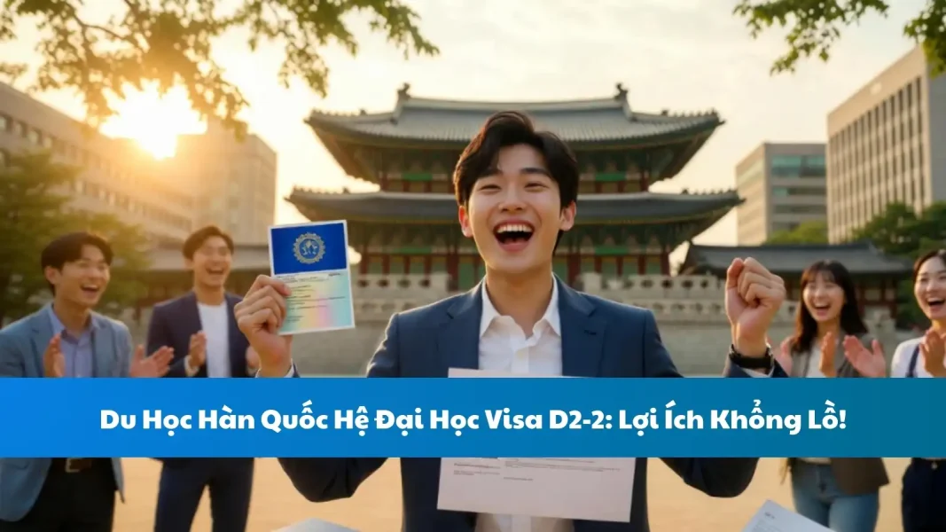 Du Học Hàn Quốc Hệ Đại Học Visa D2-2: Lợi Ích Khổng Lồ!