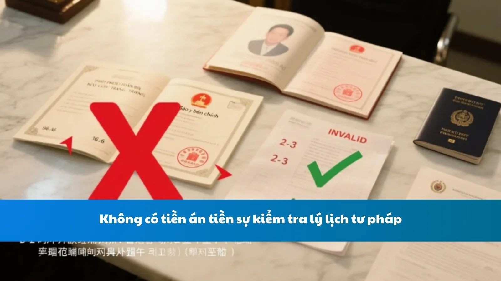 Giấy khai sinh và sổ hộ khẩu Photo toàn bộ trong hồ sơ du học Hàn Quốc