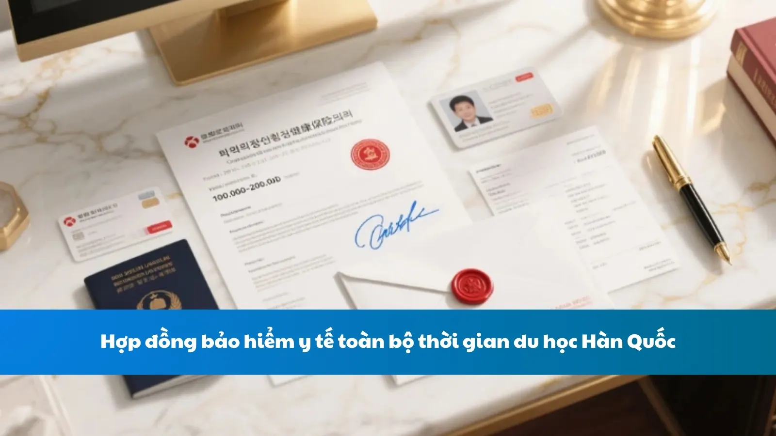 Hợp Đồng Bảo Hiểm Y Tế Toàn Bộ Thời Gian Du Học Hàn Quốc