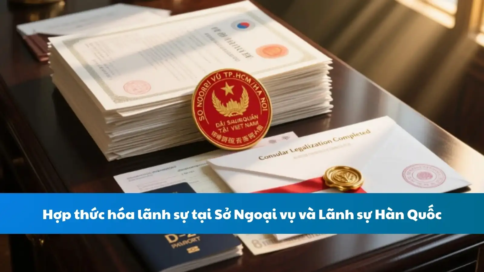 Hợp Thức Hóa Lãnh Sự Tại Sở Ngoại Vụ Và Lãnh Sự Hàn Quốc