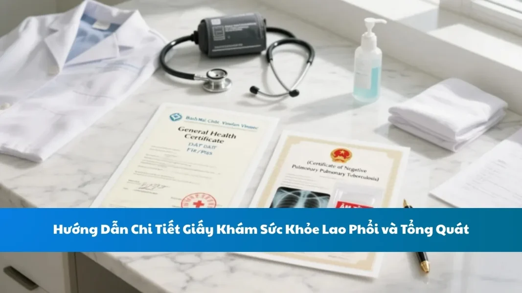 Hướng Dẫn Chi Tiết Giấy Khám Sức Khỏe Lao Phổi và Tổng Quát