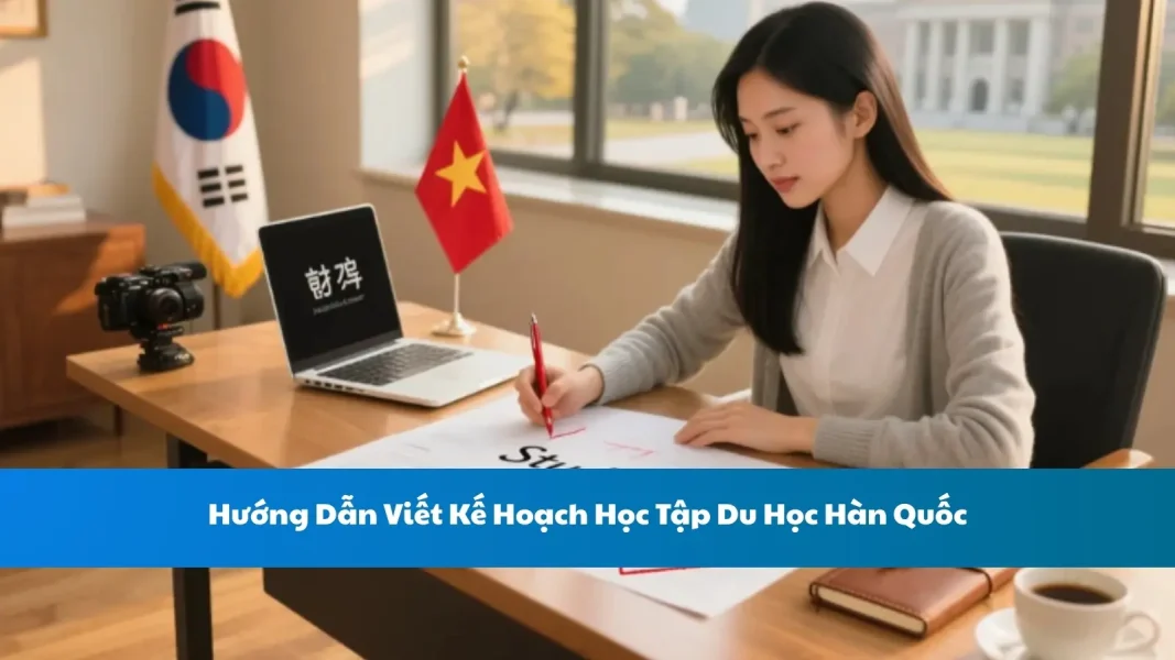 Hướng Dẫn Viết Kế Hoạch Học Tập Du Học Hàn Quốc