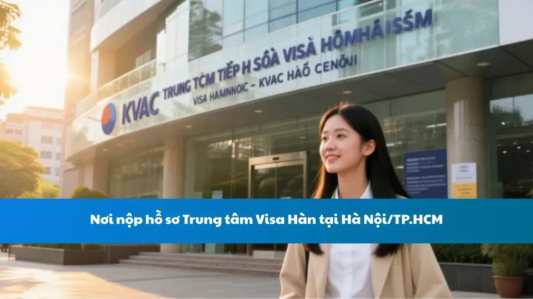 Nơi nộp hồ sơ Trung tâm Visa Hàn tại Hà Nội/TP.HCM