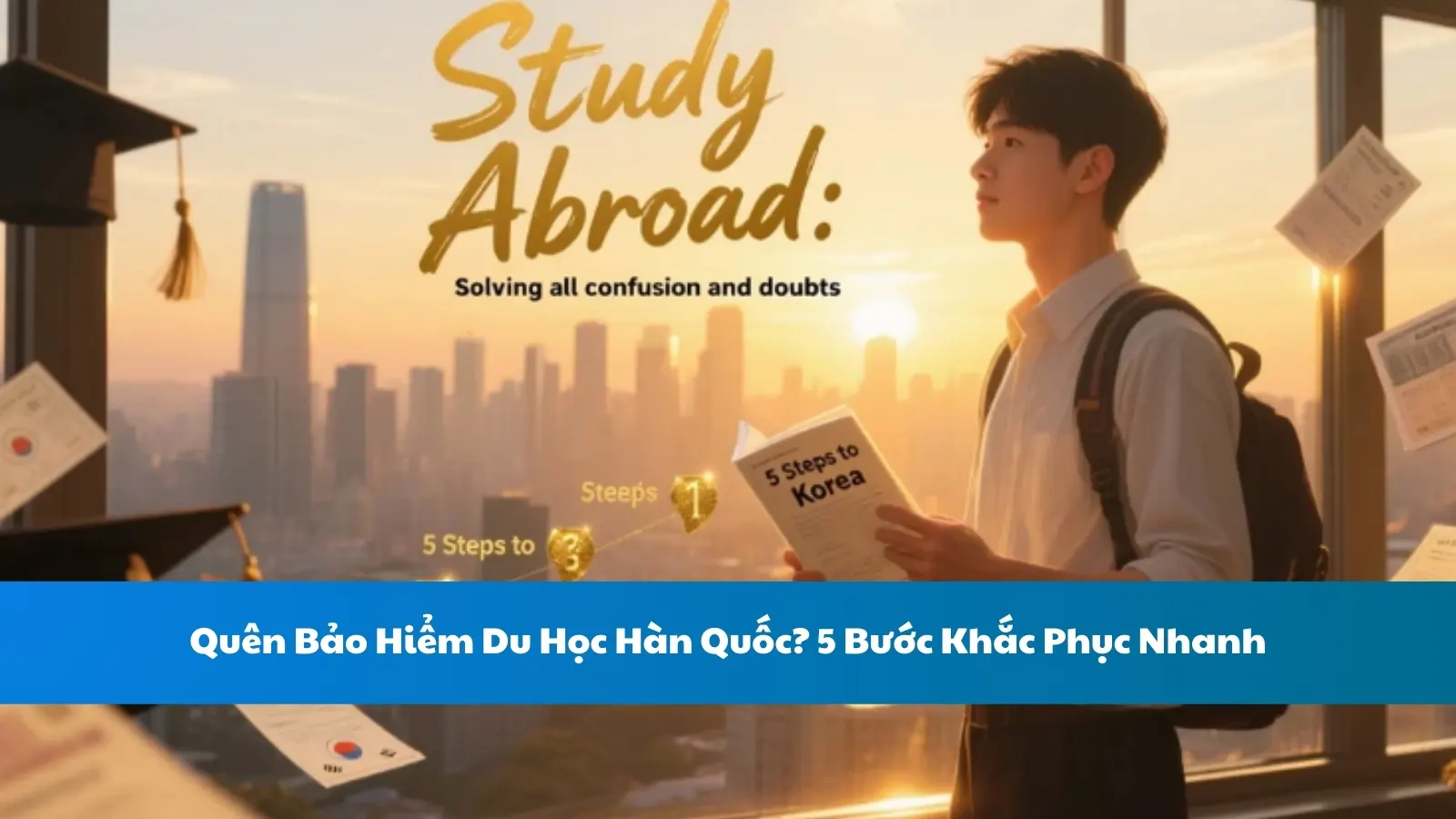 Quên Bảo Hiểm Du Học Hàn Quốc? 5 Bước Khắc Phục Nhanh