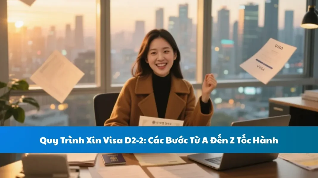 Quy Trình Xin Visa D2-2: Các Bước Từ A Đến Z Tốc Hành