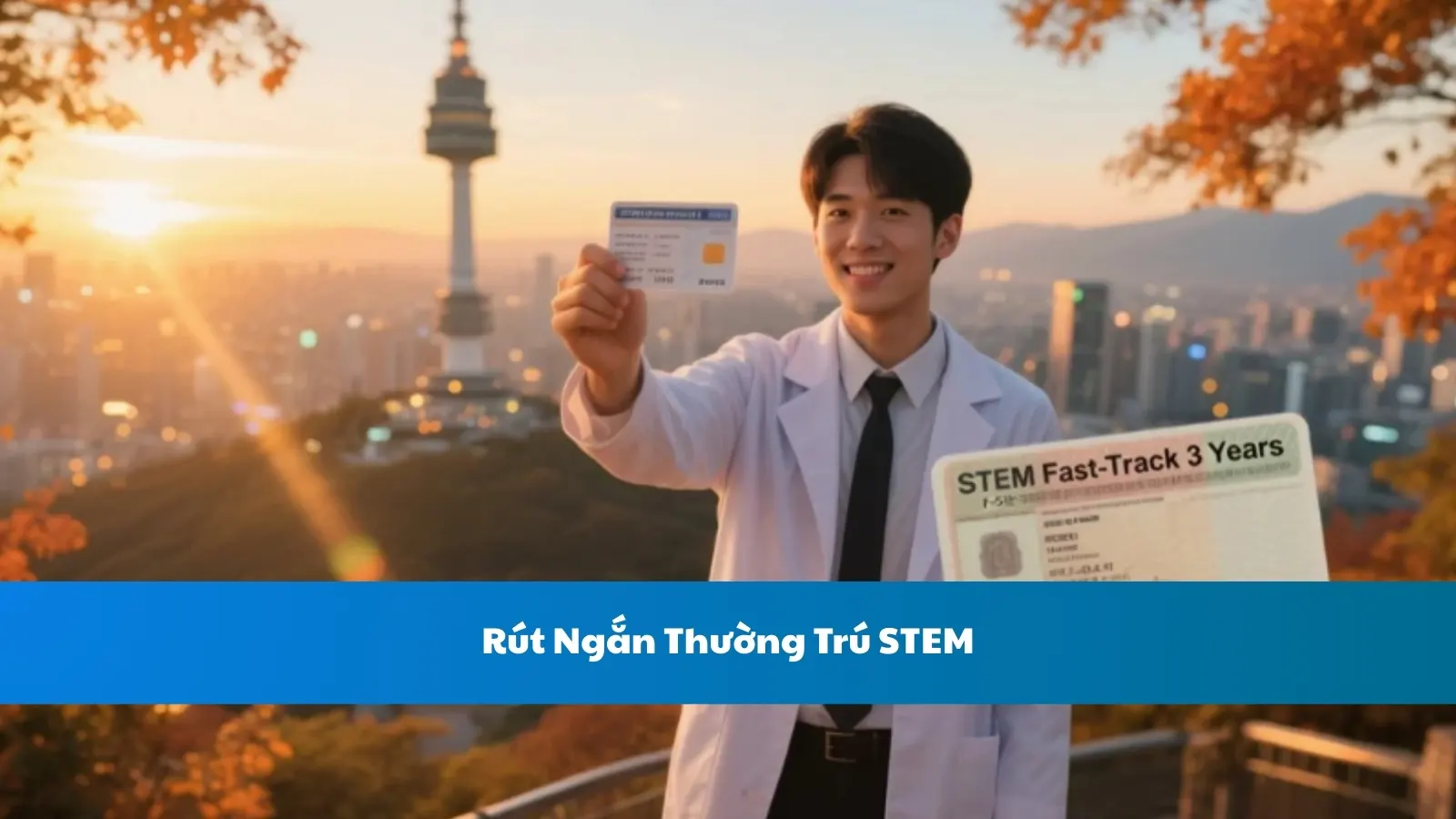Rút Ngắn Thường Trú STEM 3 Năm Khi Du Học Hàn Quốc