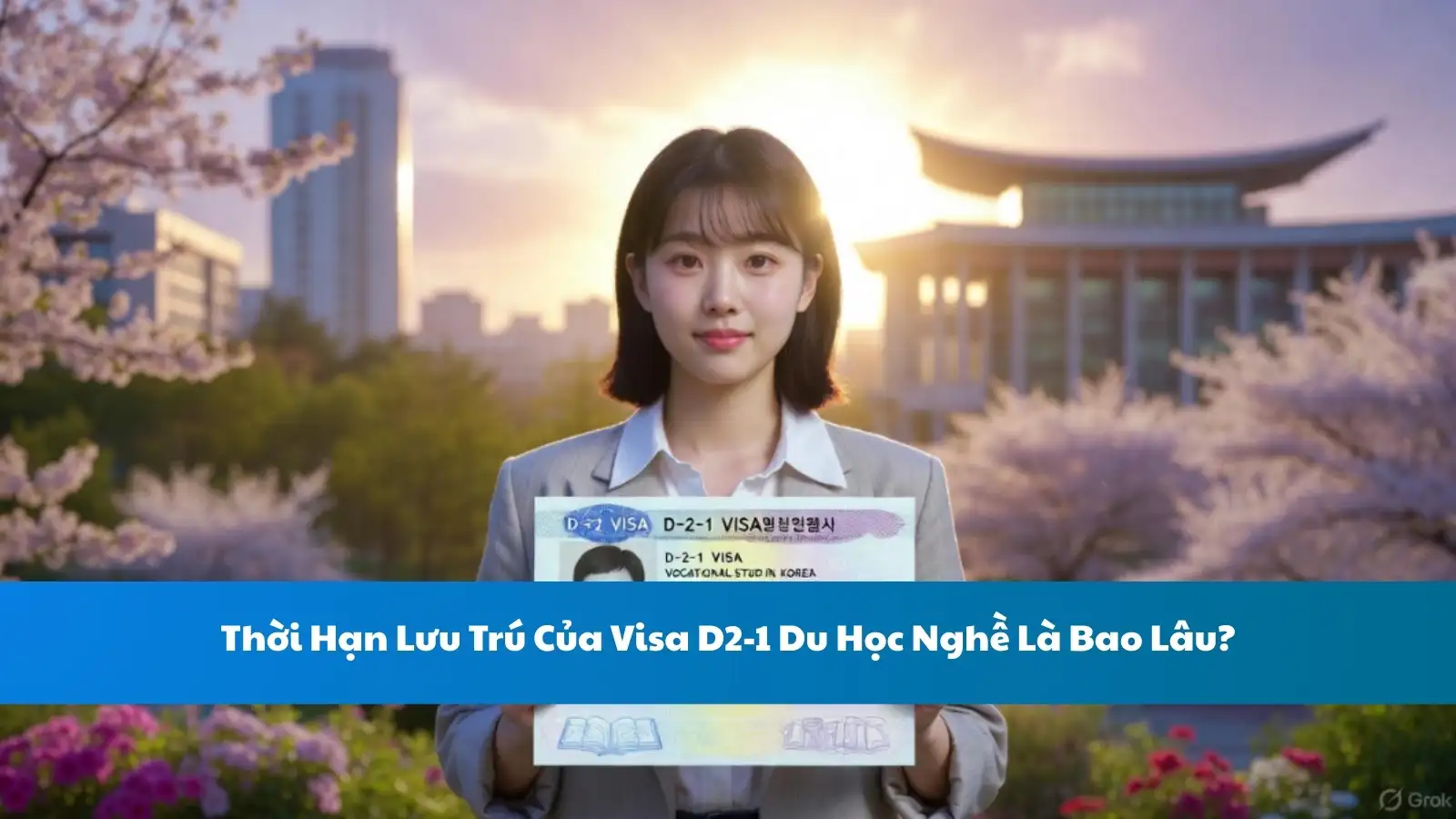 Thời Hạn Lưu Trú Của Visa D2-1 Du Học Nghề Là Bao Lâu?