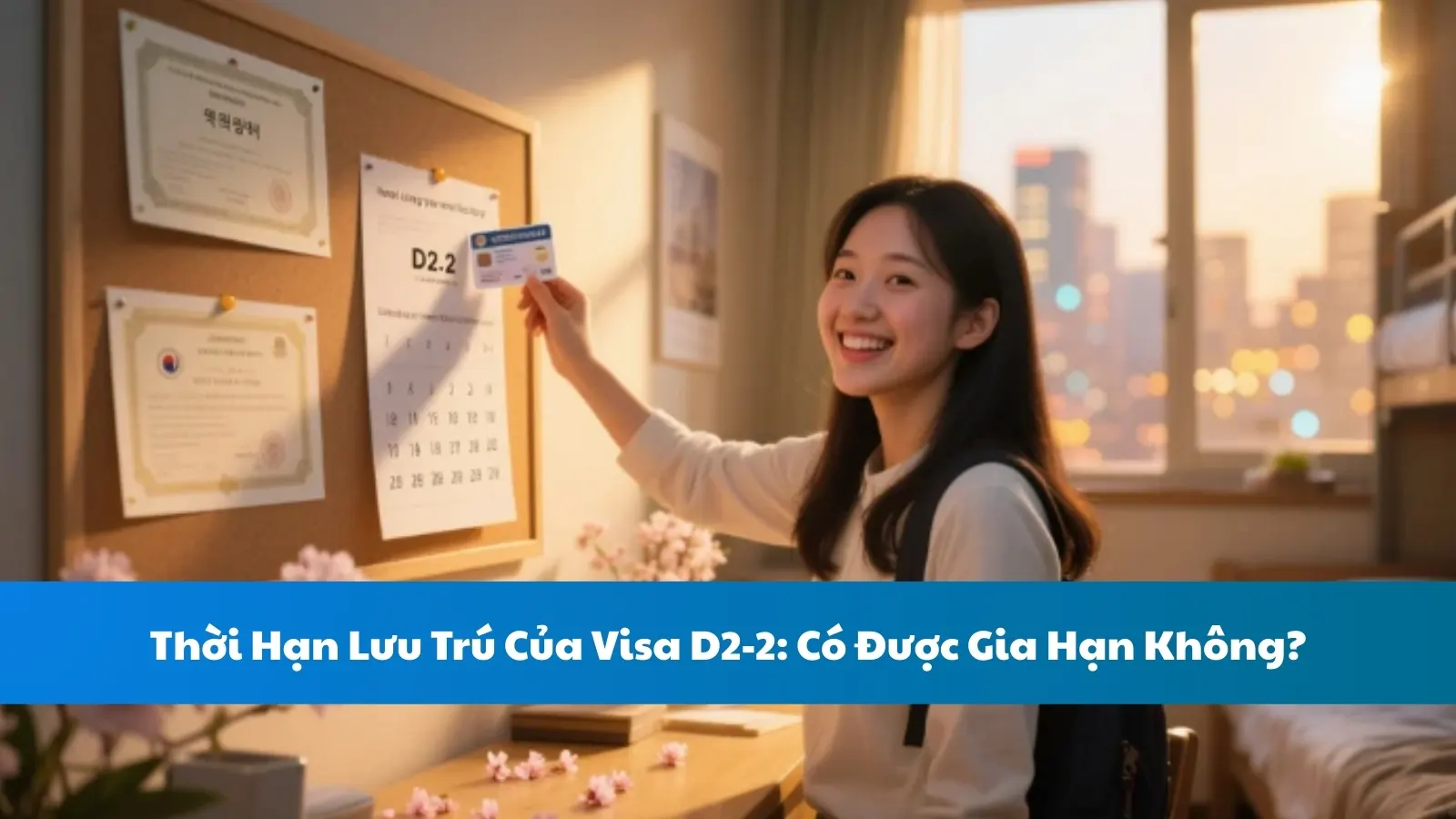 Thời Hạn Lưu Trú Của Visa D2-2: Có Được Gia Hạn Không?