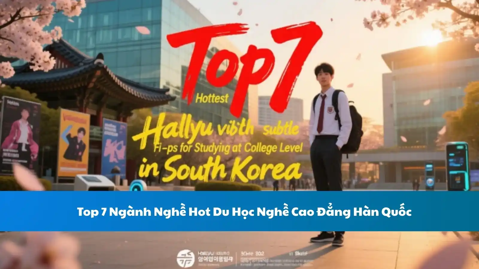Top 7 Ngành Nghề Hot Du Học Nghề Cao Đẳng Hàn Quốc