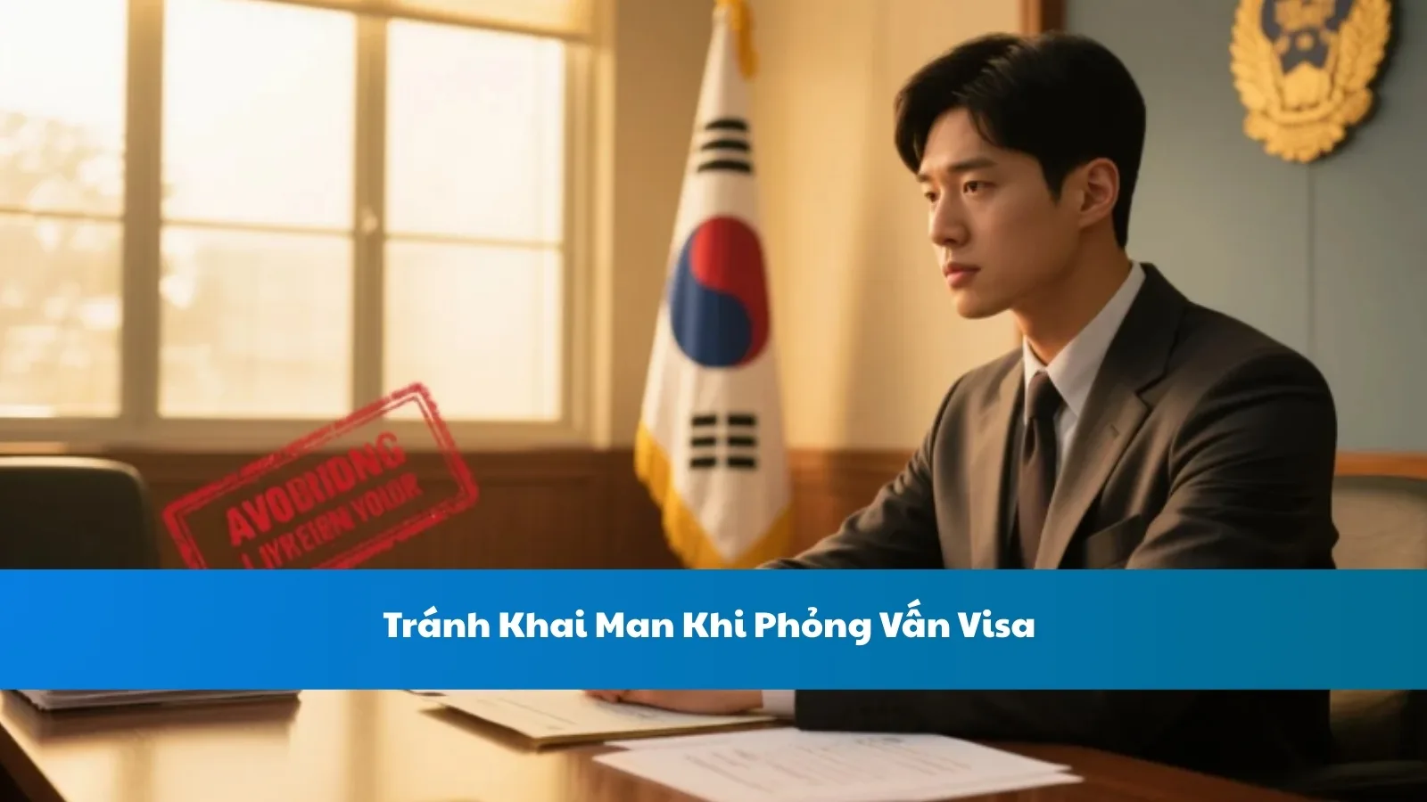 Tránh Khai Man Khi Phỏng Vấn Visa Du Học Hàn Quốc Để Không Bị Cấm Vĩnh Viễn (Cập Nhật 2025)