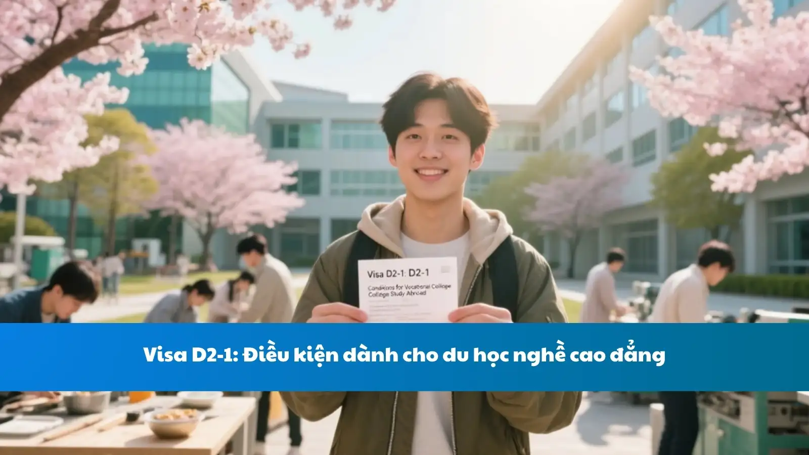 Visa D2-1: Điều kiện dành cho du học nghề cao đẳng