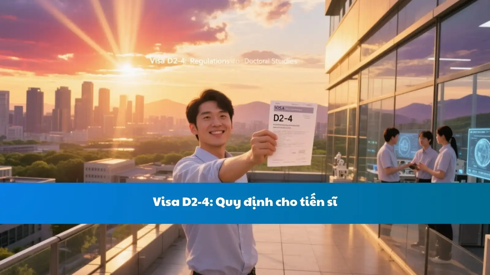 Visa D2-4: Quy định cho Tiến sĩ