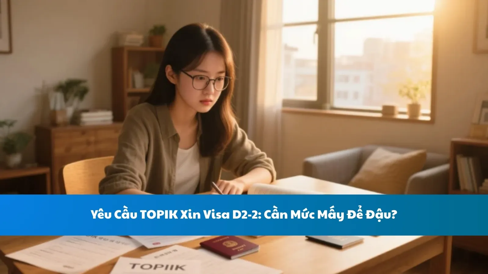 Yêu Cầu TOPIK Xin Visa D2-2: Cần Mức Mấy Để Đậu?