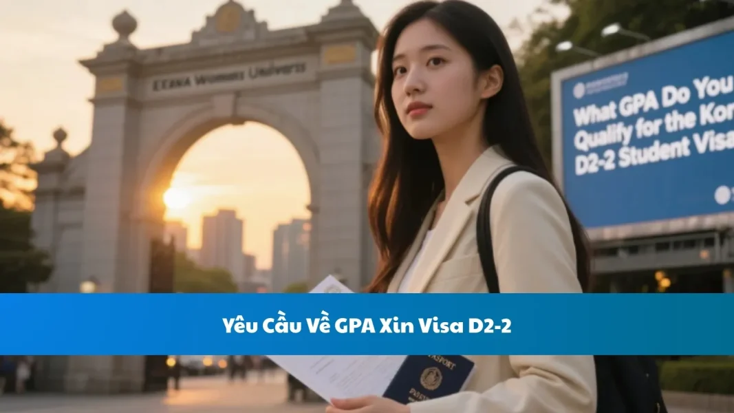 Yêu Cầu Về GPA Xin Visa D2-2: Điểm Trung Bình Cần Đạt Là Bao Nhiêu?
