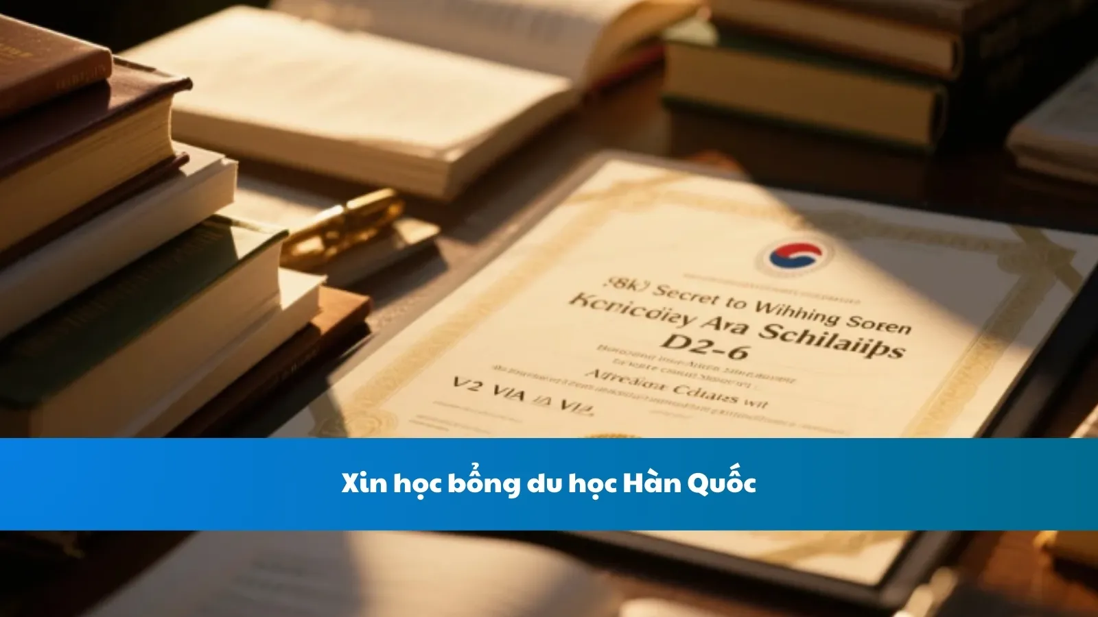 Bí quyết xin học bổng du học Hàn Quốc - Tăng cơ hội giảm chi phí với học bổng cho visa D2-6