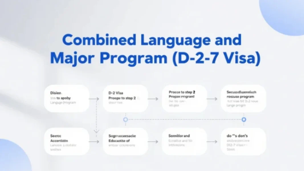 Chuyển đổi Visa D4-1 lên D2-4
