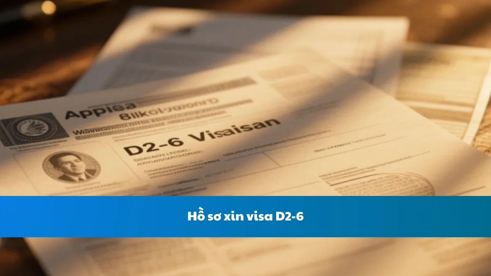 Hồ sơ xin visa D2-6