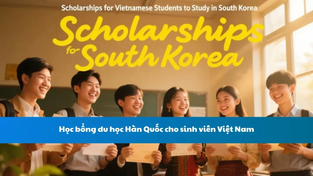 Học bổng du học Hàn Quốc cho sinh viên Việt Nam
