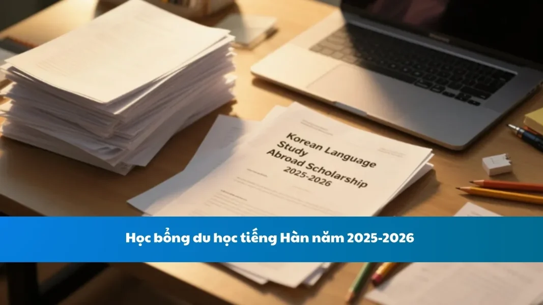 Học bổng du học tiếng năm 2025-2026 - Cơ hội nhận học bổng từ các trường top