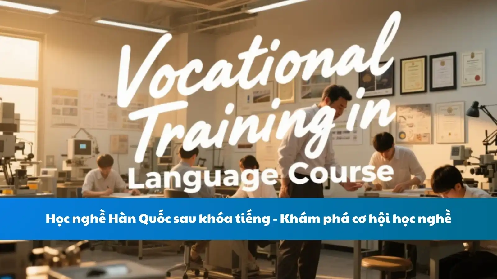 Học nghề Hàn Quốc sau khóa tiếng - Khám phá cơ hội học nghề