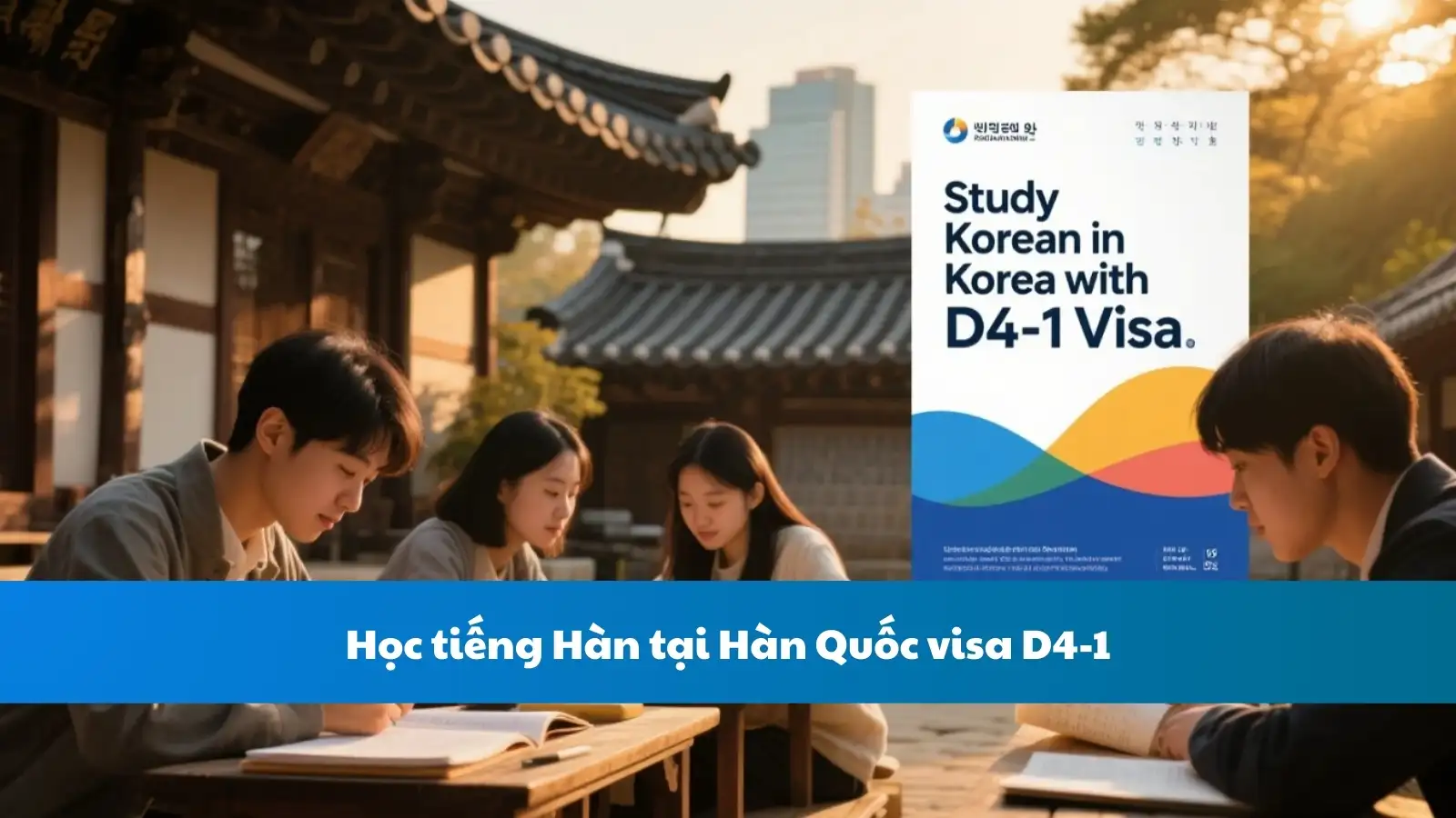 Quy Trình A-Z Xin Visa D4-1 Du Học Tiếng Hàn: Hồ Sơ, Chi Phí & Lộ Trình MỚI NHẤT