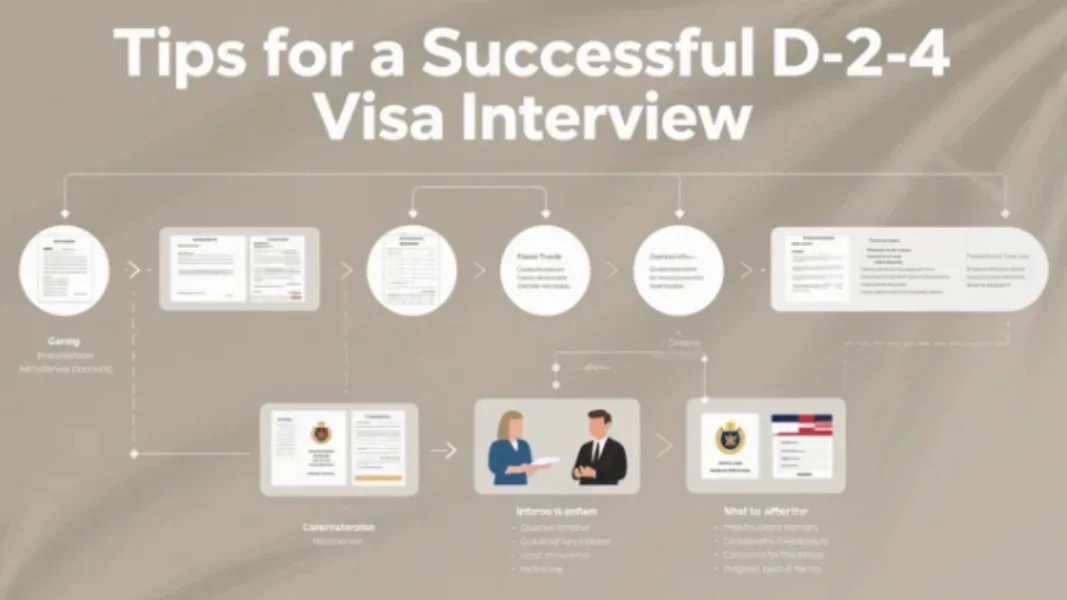 Kinh nghiệm phỏng vấn Visa D2-4
