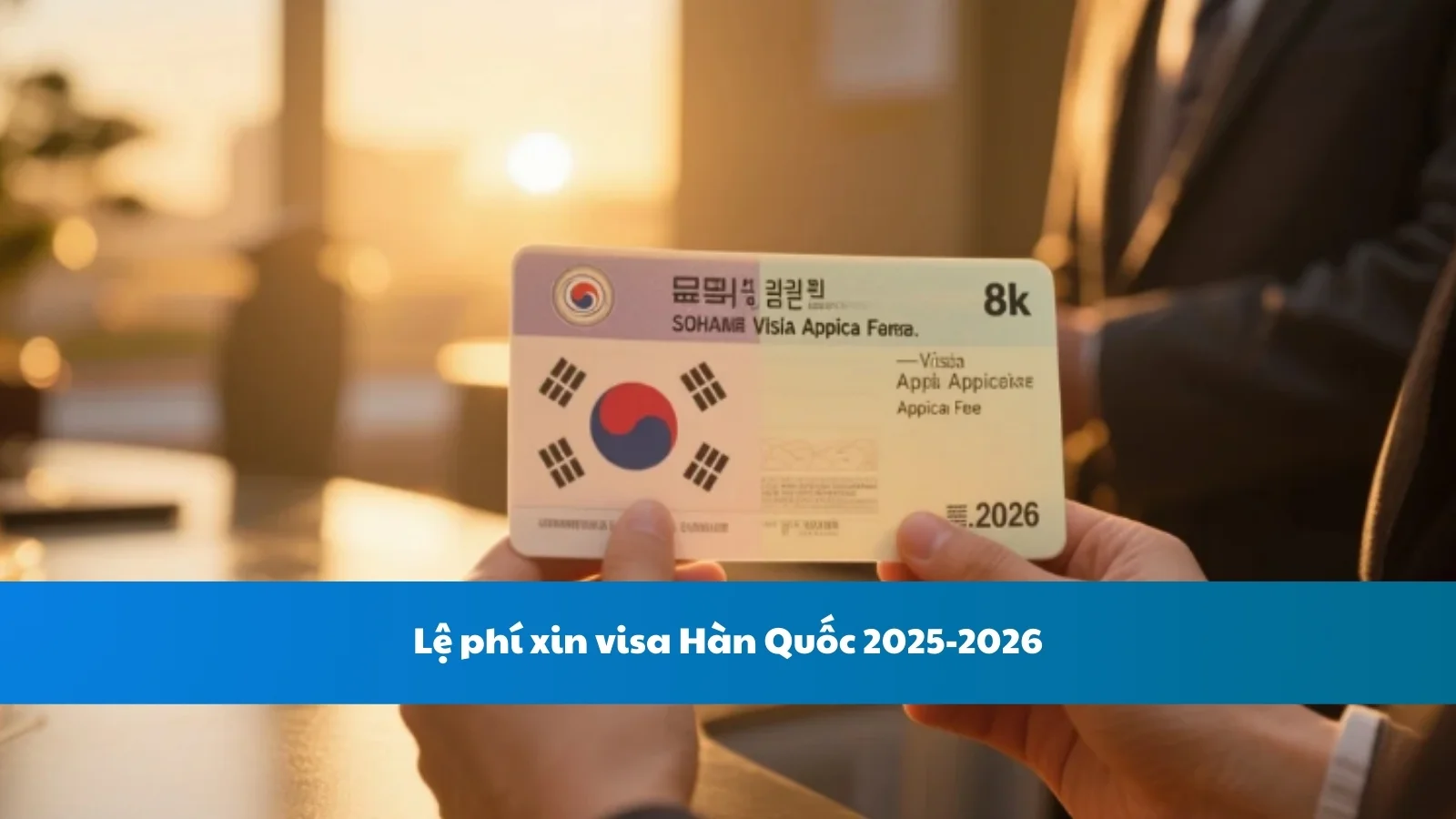 Lệ phí xin visa Hàn Quốc 2025