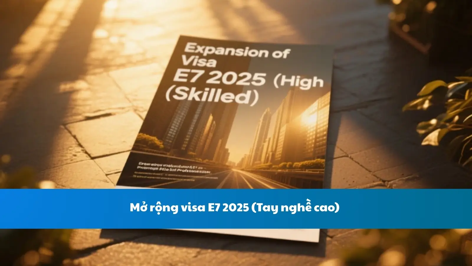 Mở rộng visa E7 2025 (Tay nghề cao)
