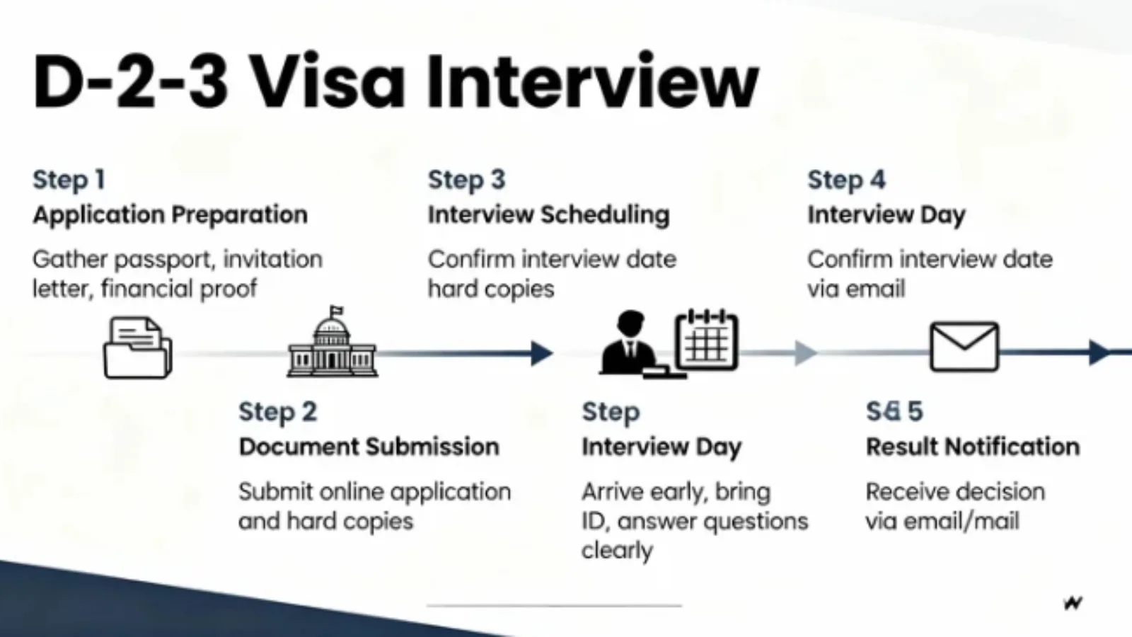 Phỏng vấn Visa D2-3