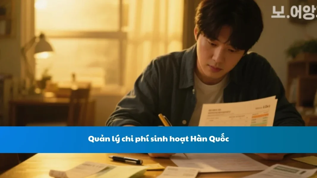 Quản lý chi phí sinh hoạt Hàn Quốc - Hướng dẫn sinh viên lập kế hoạch tài chính hiệu quả