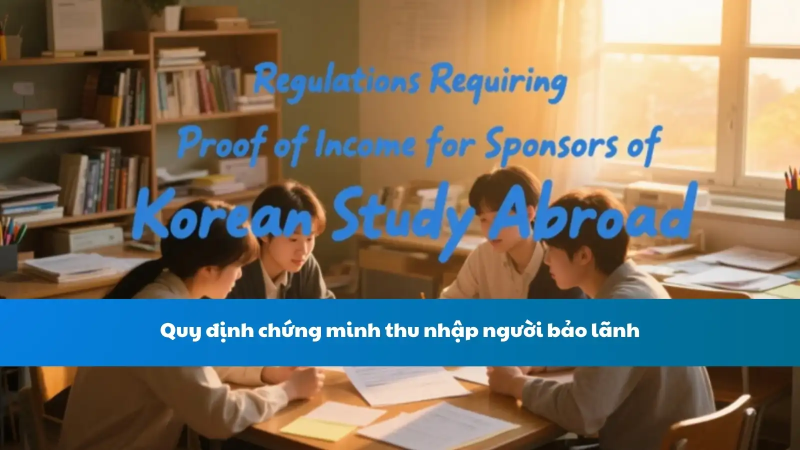 Quy định chứng minh thu nhập người bảo lãnh